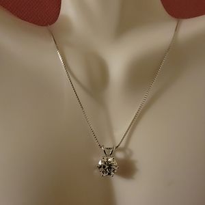 2 ct Moissanite Diamond Necklace